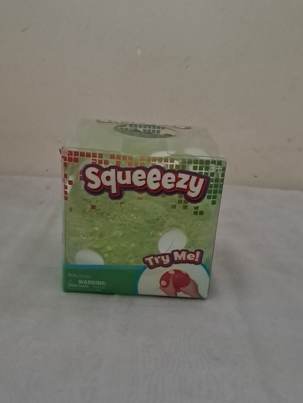 Squeeezy Green Sensory Stress Cube